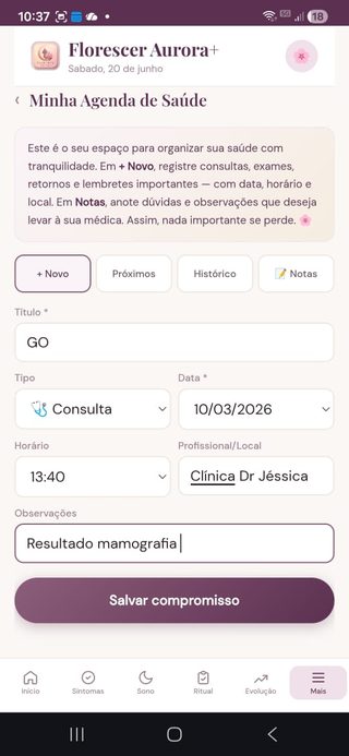 Agenda de saúde