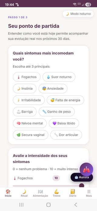 Diagnóstico inicial